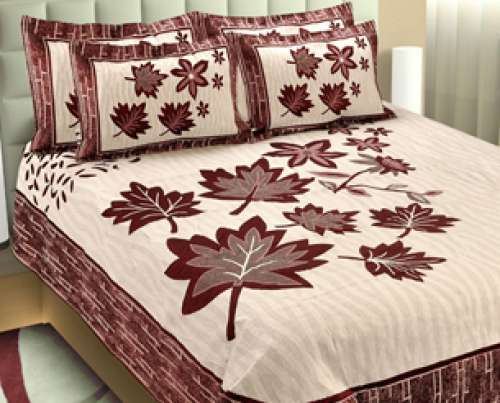 designer cotton bed sheet