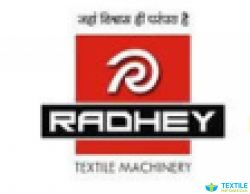 Radhey Textiles Machinery logo icon