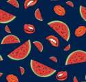 Aloha Print Polyester Crepe Shirt Fabric 