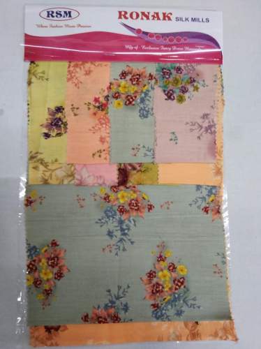 Flower print cotton fabric