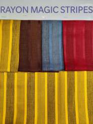 RAYON MAGIC STRIPES FABRIC