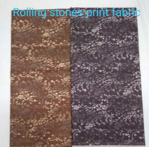 Rolling stones print fabric