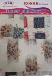TUSSER SILK MILL FABRIC.                     