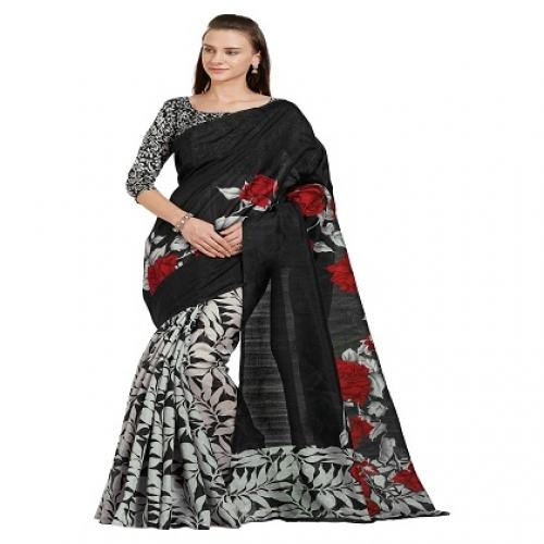 Digital Print BhagalPuri Sarees0