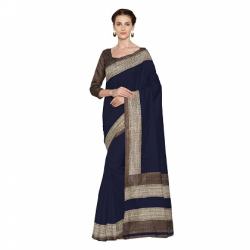 Printed BhagalPuri Saree0