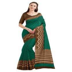 Printed BhagalPuri Saree1