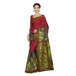 Semi Digital Print Saree2