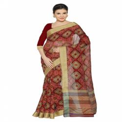 Zari Wok BhagalPuri Saree18