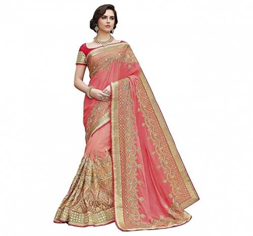 Buy Purvi Fashion Georgette Saree At Retail Price by Purvi Fashion