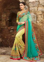 Embroidery Work Sarees