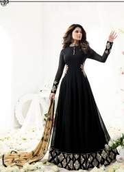 Black anarkali suit 