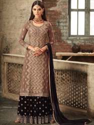 Black Color Georgette Anarkali Salwar Suit
