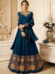 Blue color Salwar Suit