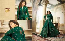 Faux Georgette anarkali suit