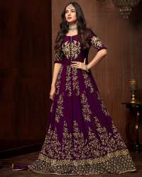 Georgette Anarkali Party Wear Salwar Suit