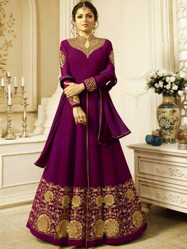 Georgette Anarkali Salwar Suit