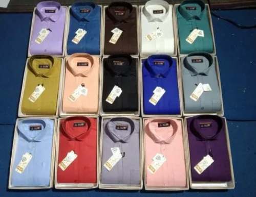 Plain Mens Printed Shirt