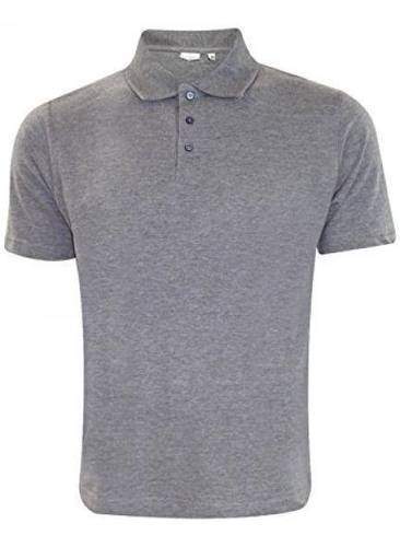 casual polo neck t shirt