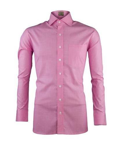 pink formal collar shirt