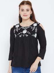 Women Fancy Rayon Top1
