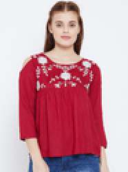 Women Fancy Rayon Top2