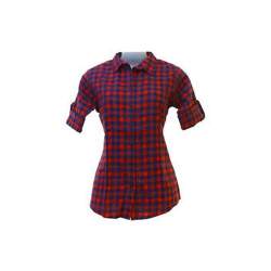 Casual Cotton Shirt in checks design
