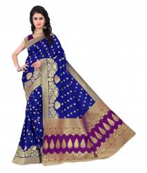Buy Ank Brand Banarasi Silk Saree At Wholesale