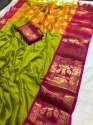 Buy Ank Enterprise Cotton Silk Saree At Wholesale thumb 4
