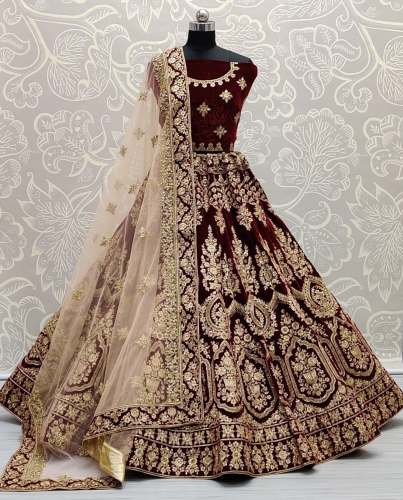 Buy Embroidered Lehenga Choli By ANk by Ank Enterprise