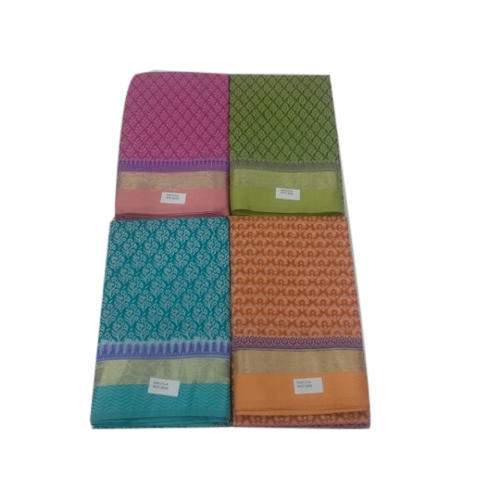 chanderi cotton saree by Khan Collection