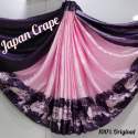 Japan Crape Saree  thumb 1