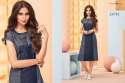 Printed Denim Kurtis  thumb 7