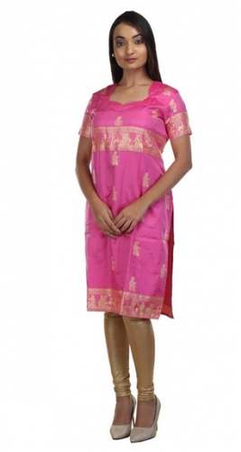 baluchari silk Kurti by Parinita Sarees