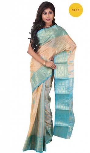 Designer Tussar Silk Party wear saree 