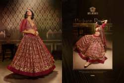 Dark Maroon Wedding wear Lehenga Choli