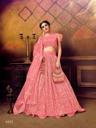 Stylish Baby Pink Color Lehenga Choli