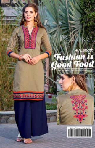 Velvet 10 kurtis