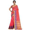 Designer Fancy Silk saree thumb 6