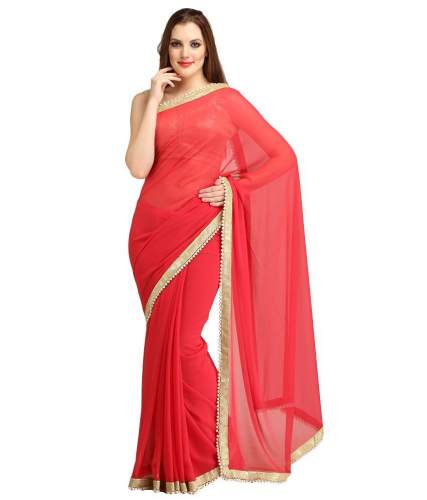 Designer Party Wear Georgette Saree