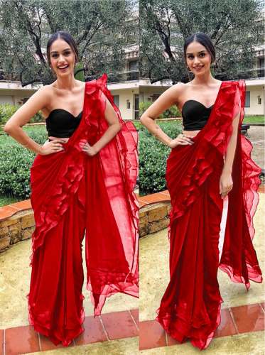 Party Wear Georgette Saree