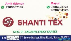 Shanti Tex logo icon