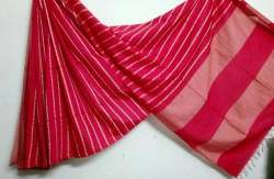 Designer Linen Ghicha Silk Saree