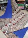 Mulmul Cotton Handmade Kalamkari Saree thumb 1