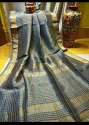 party-wear-latest-linen-silk-saree