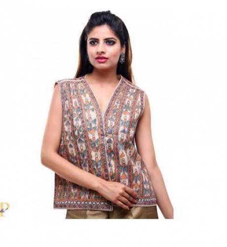 Designer Hand Printed Waistcoats