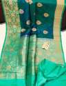 Wedding Wear pure Banarasi Katan Silk Saree thumb 1