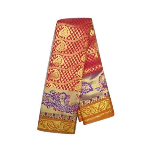 Pure Golden Zari Kanchipuram Saree