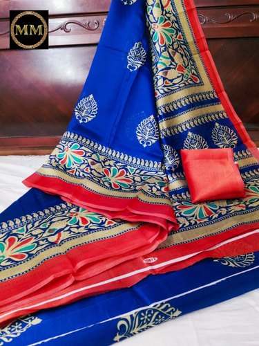 Party wear Bhagalpuri silk Saree  by Aaraa Fashions