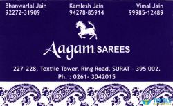 Aagam Sarees logo icon