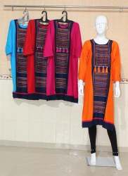 Chikankari rayon kurti